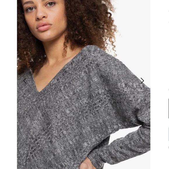 NWT Roxy High Tide Knit Top - Picture 4 of 12